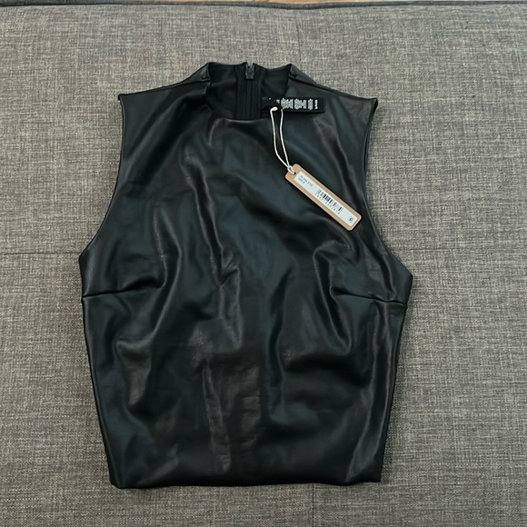 SKIMS CREW NECK CROPPED TOP - Picture 4 of 4